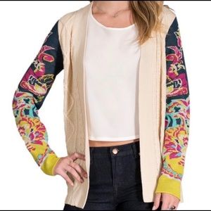 Flying Tomato cardigan sz M